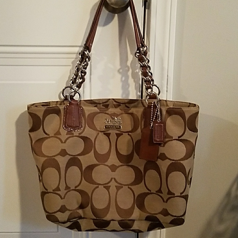 Coach purse with matching wallet