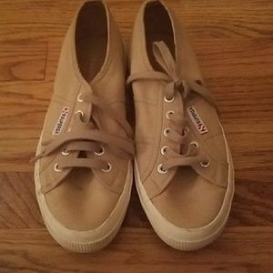 Superga Tan Sneakers