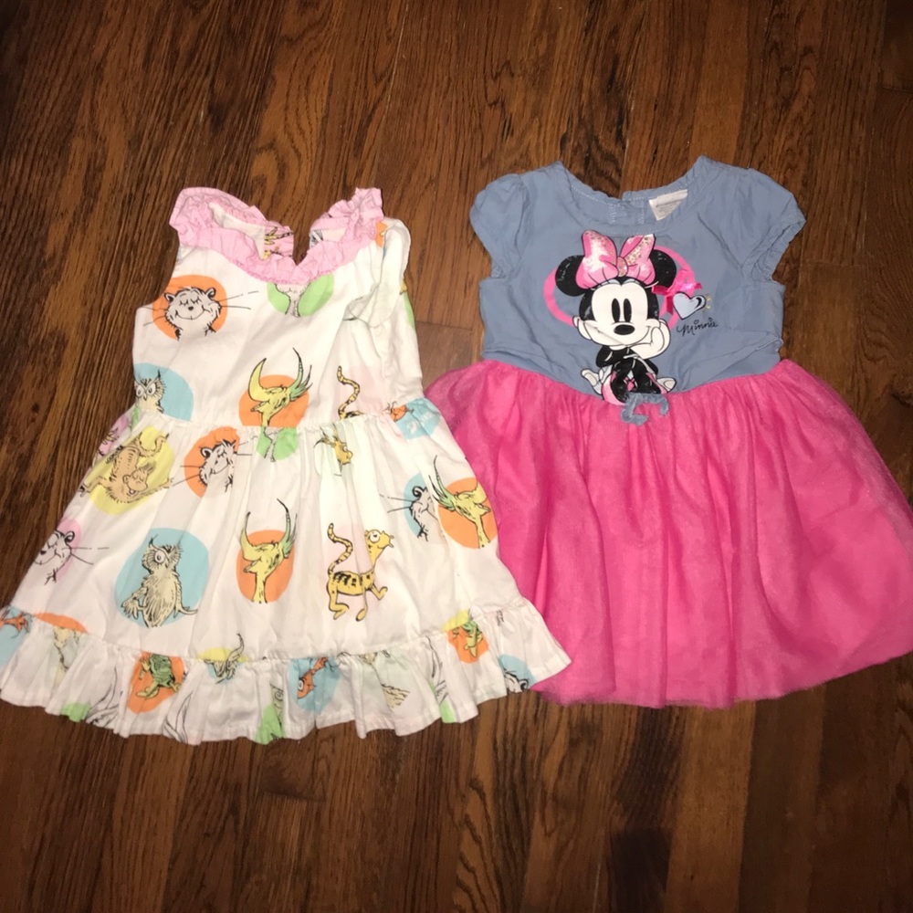 2 super cute toddler dresses