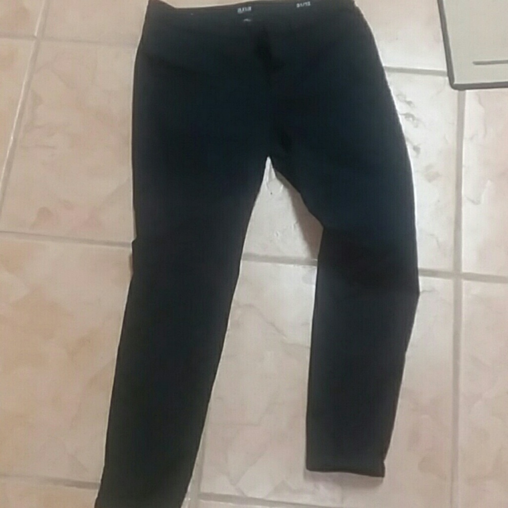 Black jeggings