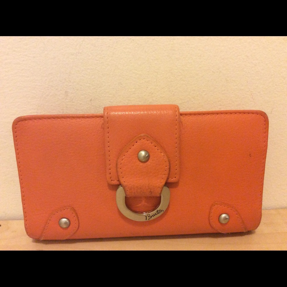 Buxton wallet with check holder