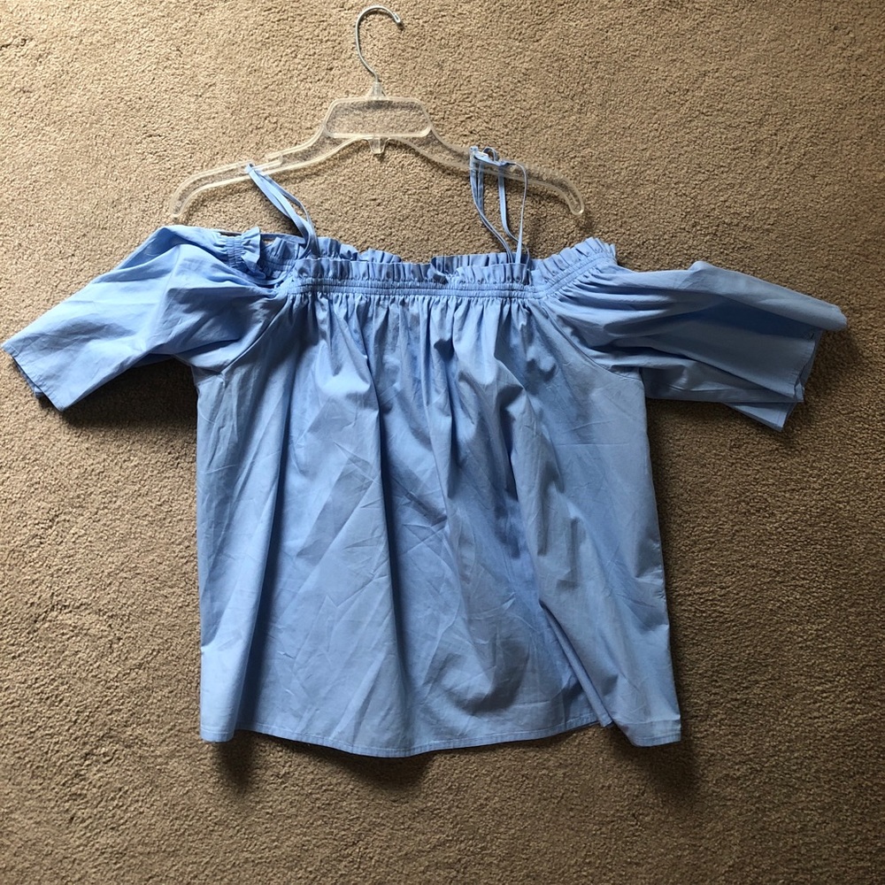 Off the shoulder blouse