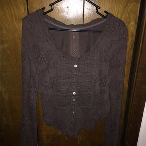 Free People Rosey Long sleeve