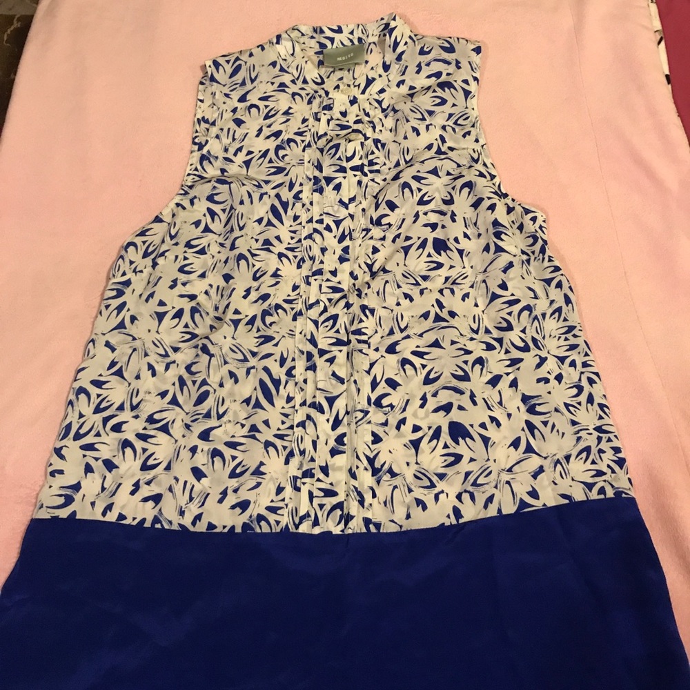 Anthropologie Maeve silk top.