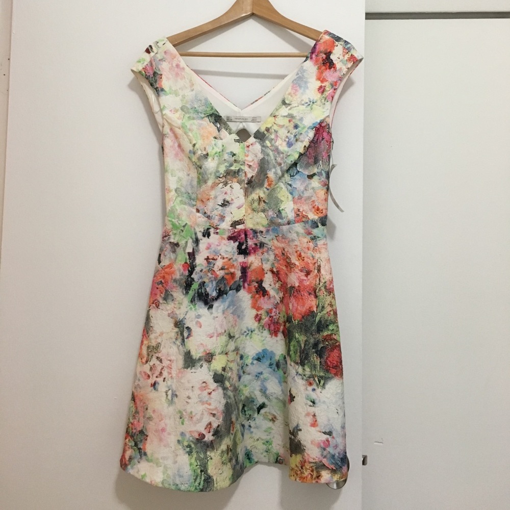 Zara Art Deco cocktail dress