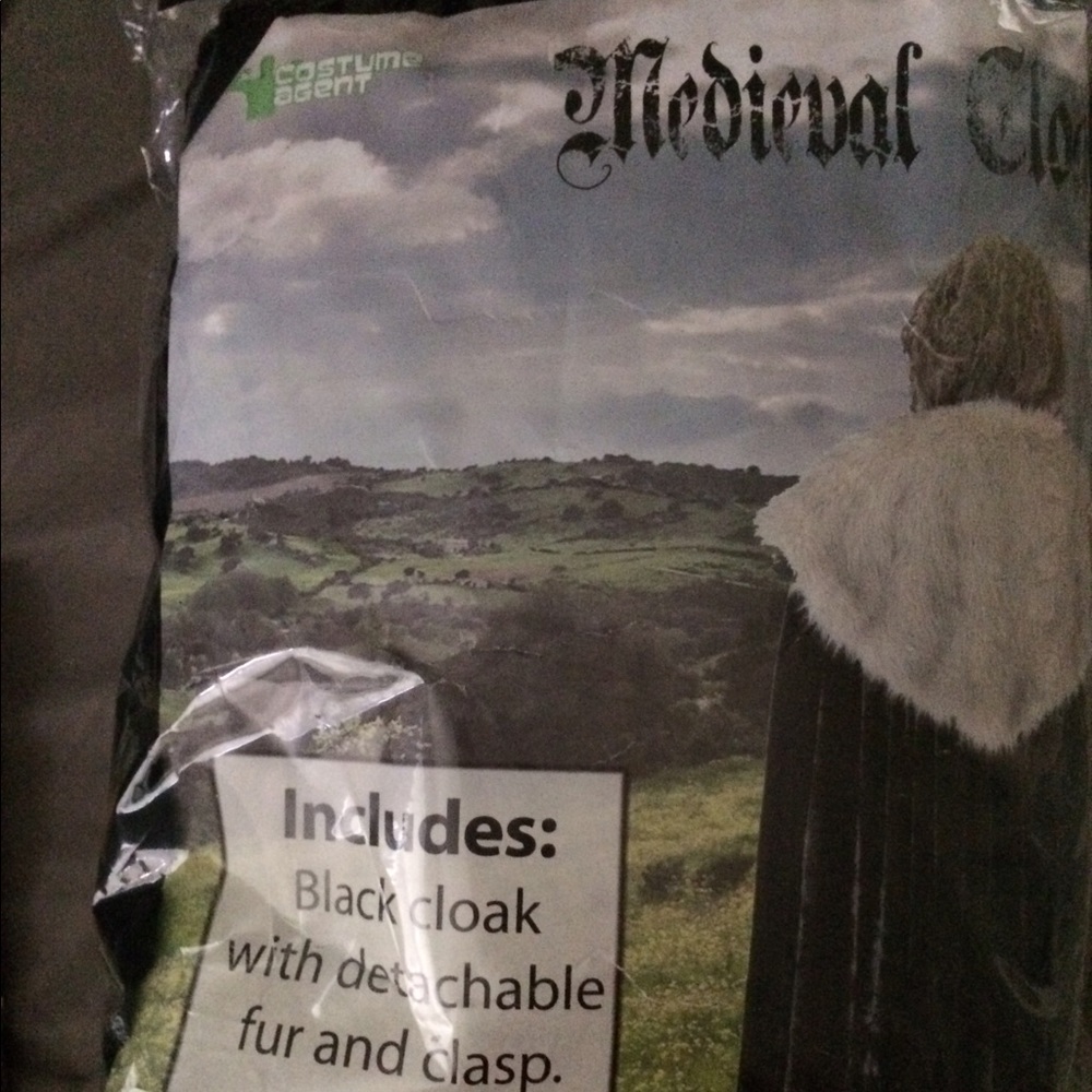 GAME OF THRONES MEDIEVAL CLOAK SIZE LARGE MENS