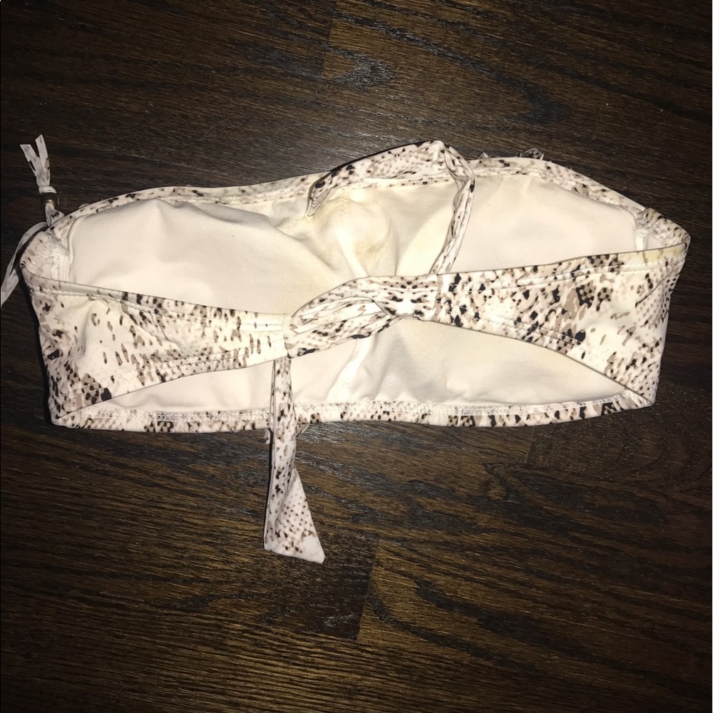 Patterned strapless bikini top - Picture 2 of 2