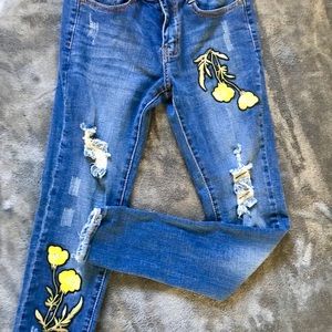 Italian Embroidered jeans