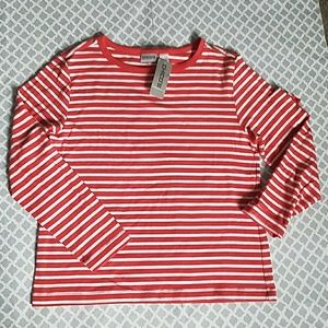 NWT Chico's 3/4 sleeve striped top