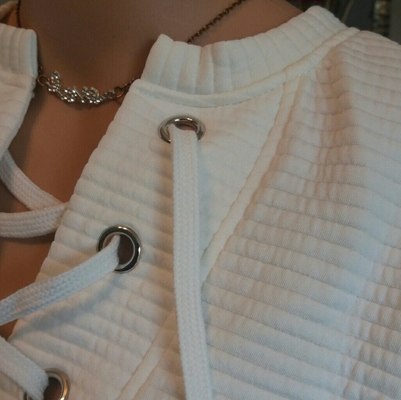 **Best Seller** M/L thick ribbed lace-up sweater - Picture 4 of 7