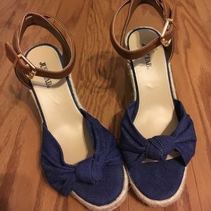 Super Cute Denim Espadrilles!
