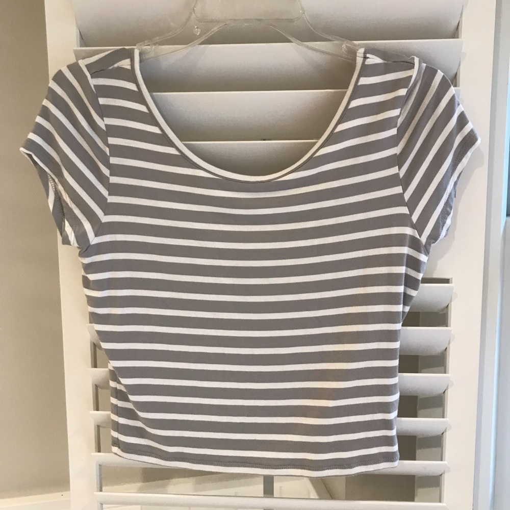 Striped Crop Top from Bloomingdales | Guess
