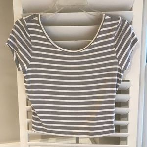 Striped Crop Top from Bloomingdales | Guess