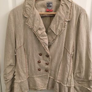 People Like Frank (Anthropologie) Blazer - L