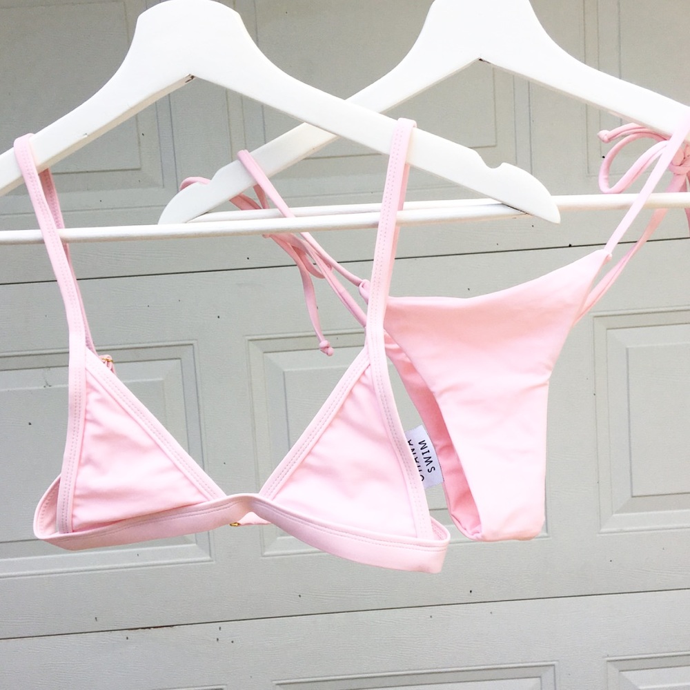 Ohana Swim Basics Light Pink Set XS