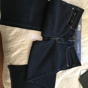 GAP 1969 curvy dark Denim jeans - boot cut