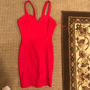 Tobi red dress worn once.