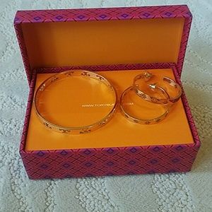 Tory Burch Bracelet & Earrings