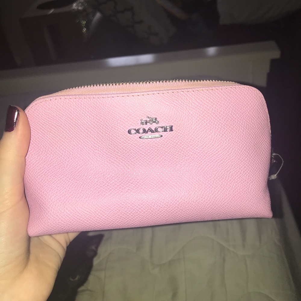 COACH lavender clutch