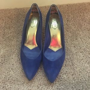 Ted Baker blue Suede pumps