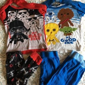 3T Star Wars Pajamas (set of 2)
