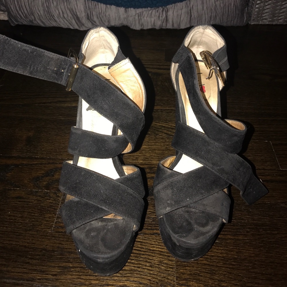 Black heels