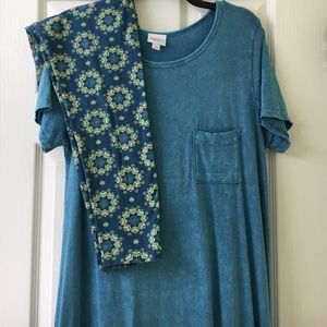 LuLaRoe Carly & TC Leggings