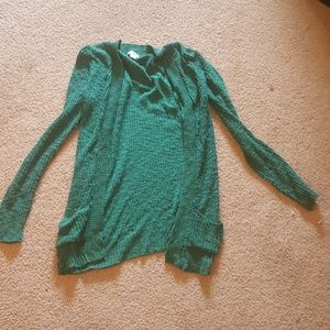 Mossimo Forest Green Cardigan