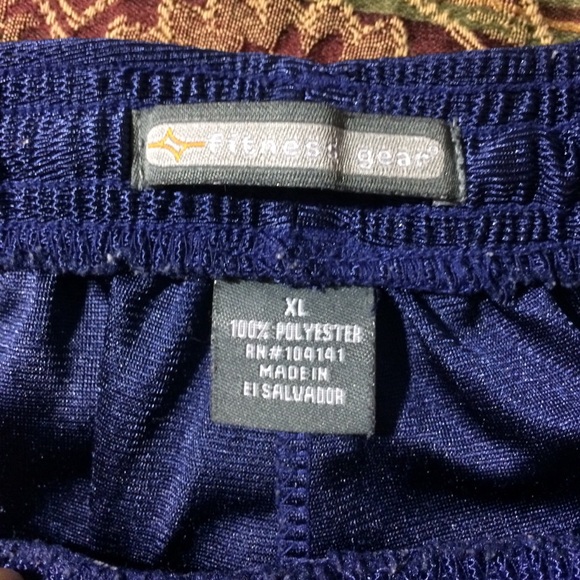 Fitness Gear size XL boys blue athletic shorts - Picture 3 of 4