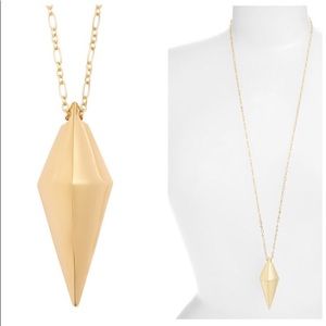 Rebecca Minkoff Pyramid Pendant Necklace
