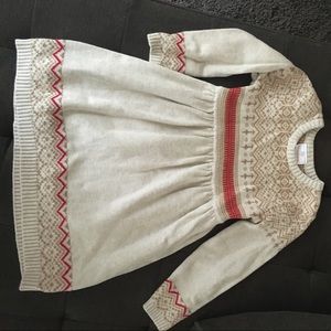 Girls Hanna Andersson sweater dress! Size 100 (4T)