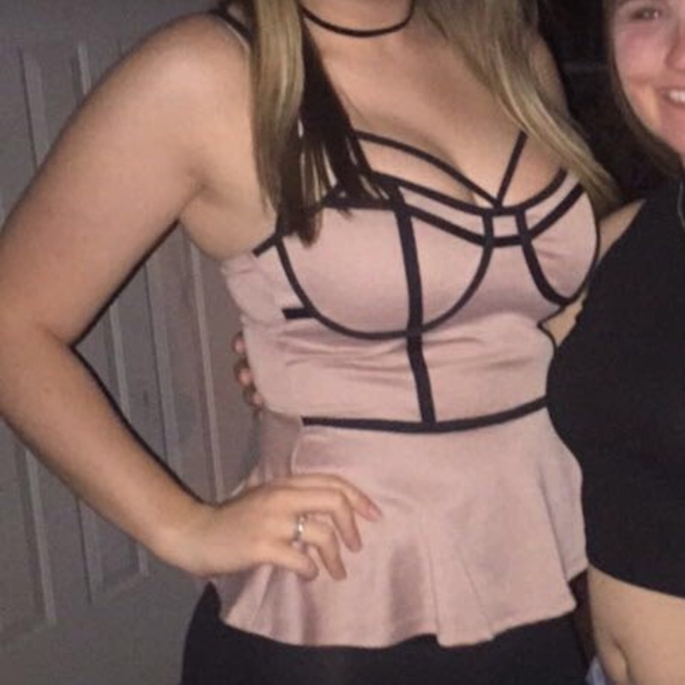 charlotte russe party top