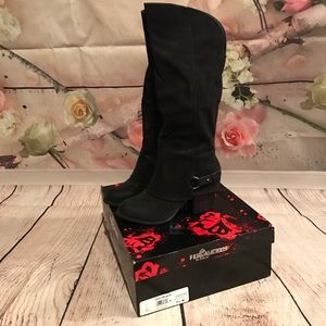 Fergalicious by Fergie black boots.
