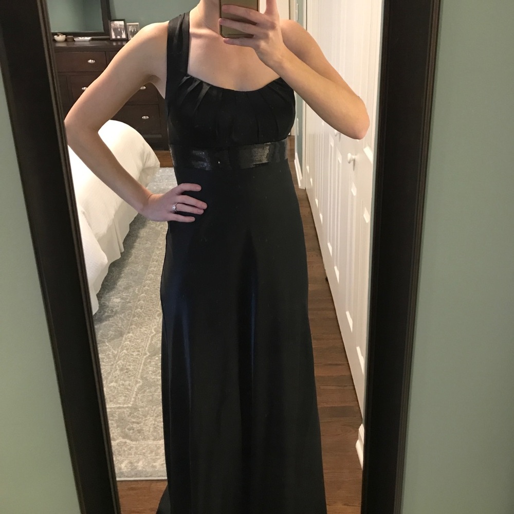 Calvin Klein Black Evening Gown