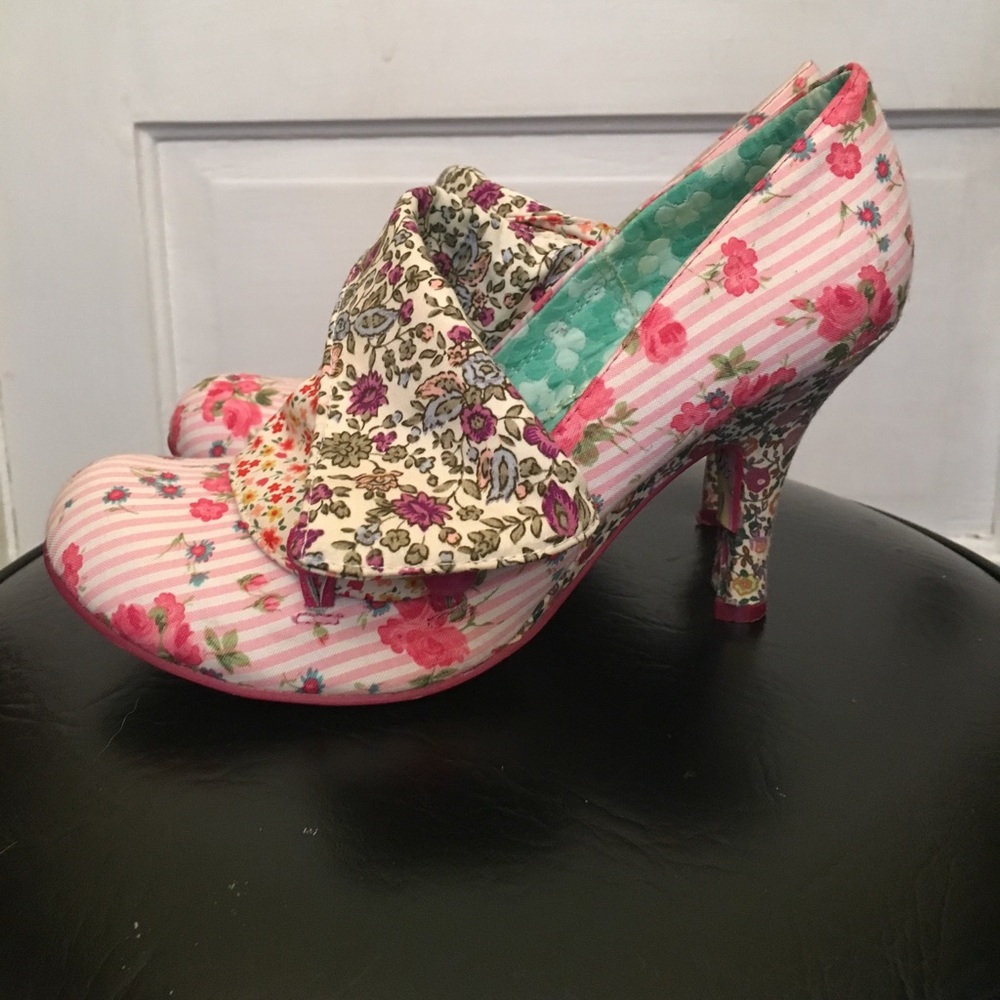 Irregular Choice cloth heels