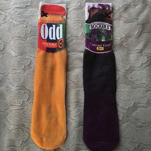 peanut butter and jelly socks 🍇🥜