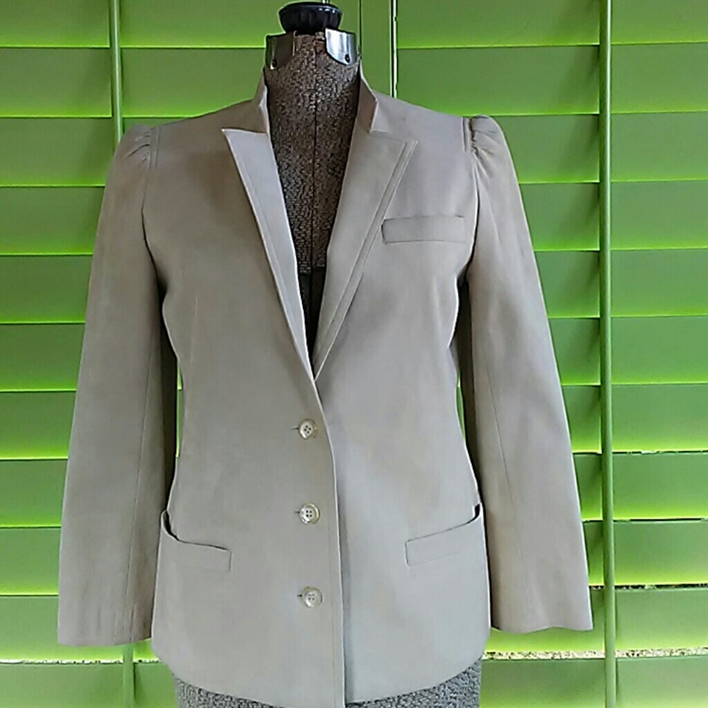 Vintage suede like Blazer by Abe Schrader