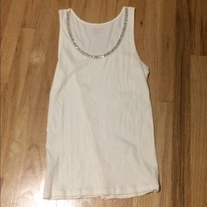 Ann Taylor Embellished Tank Top