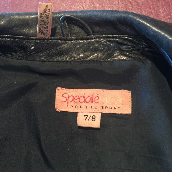 Pour le sportspecialémōde 100% real leather jacket - Picture 2 of 7