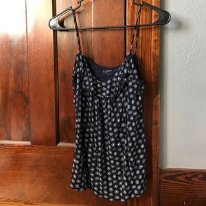 Loose fit spaghetti strap