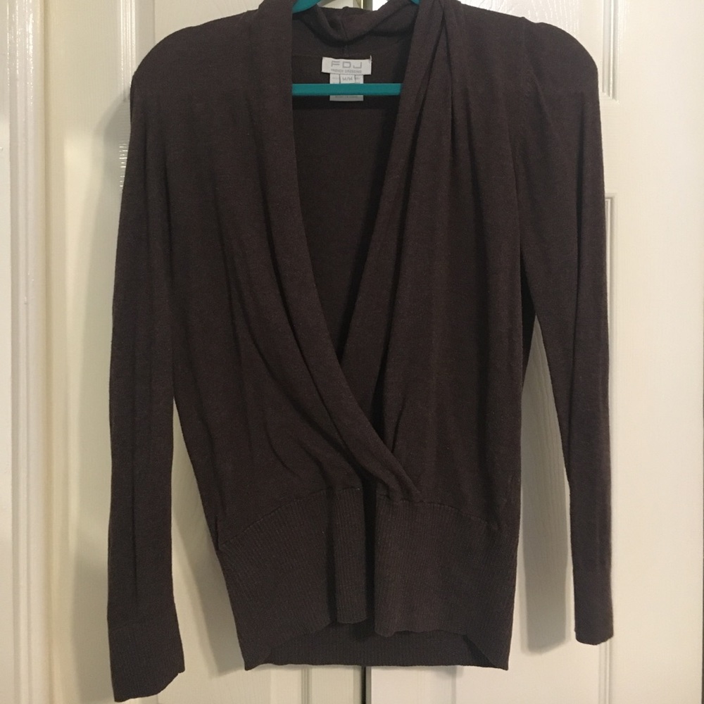 Brown sweater