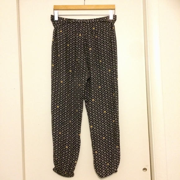 Roxy hipster comfy boho Midnight Rambler pants - Picture 6 of 7