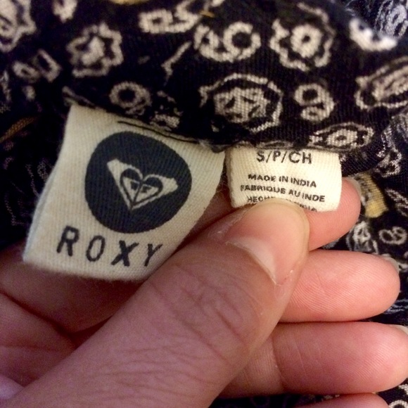 Roxy hipster comfy boho Midnight Rambler pants - Picture 7 of 7