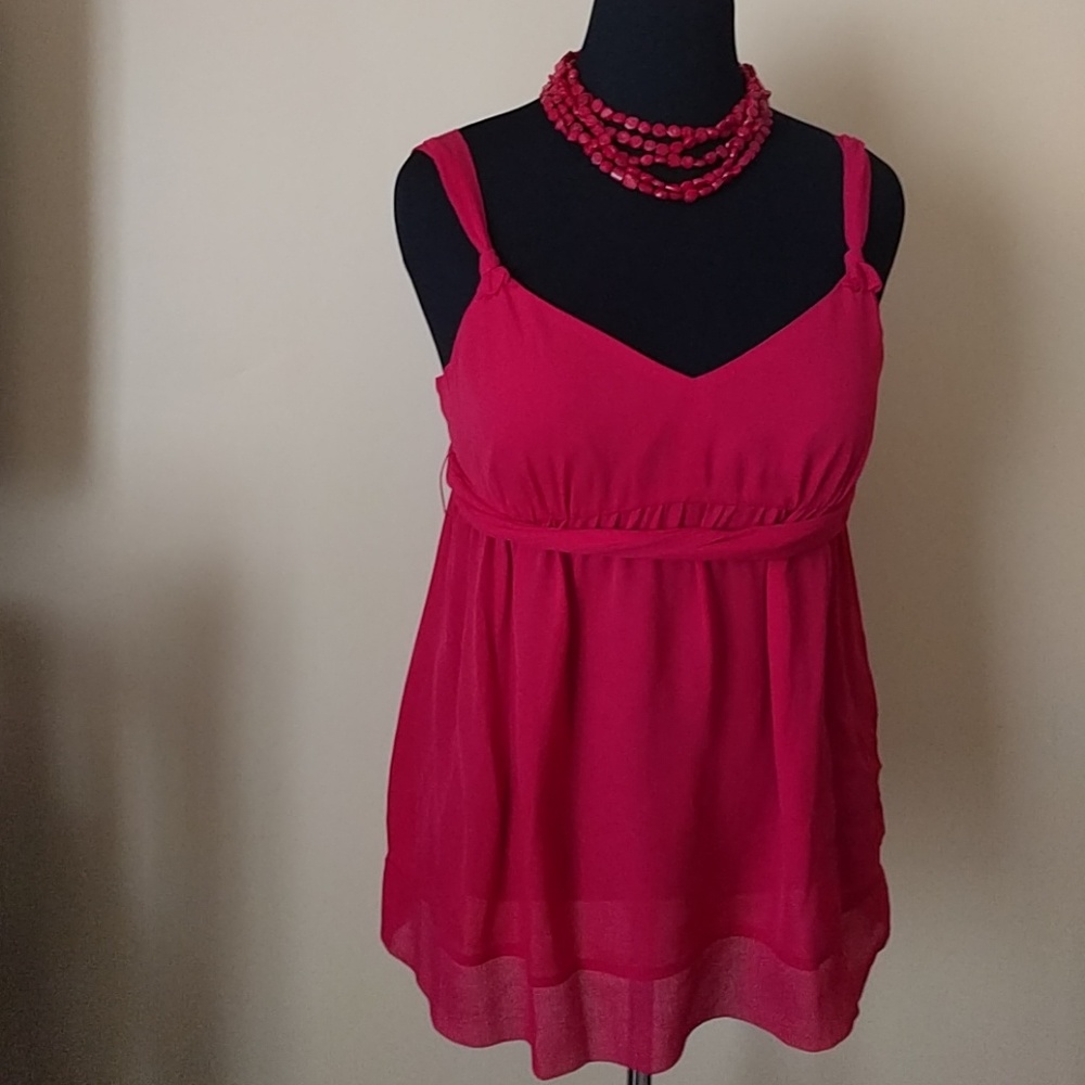 NWT Tahari Silk Top