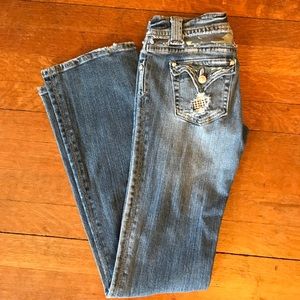 Miss Me Daphne size 28 camo rhinestone