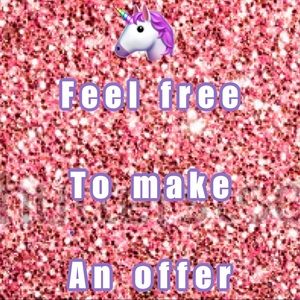 Make me a reasonable offer