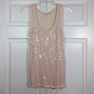 Unworn - Sequined J. Crew Pale Pink Top