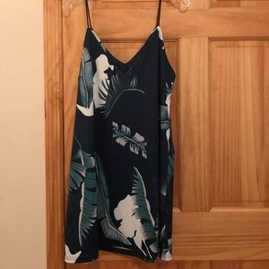 Tropical Print Dress