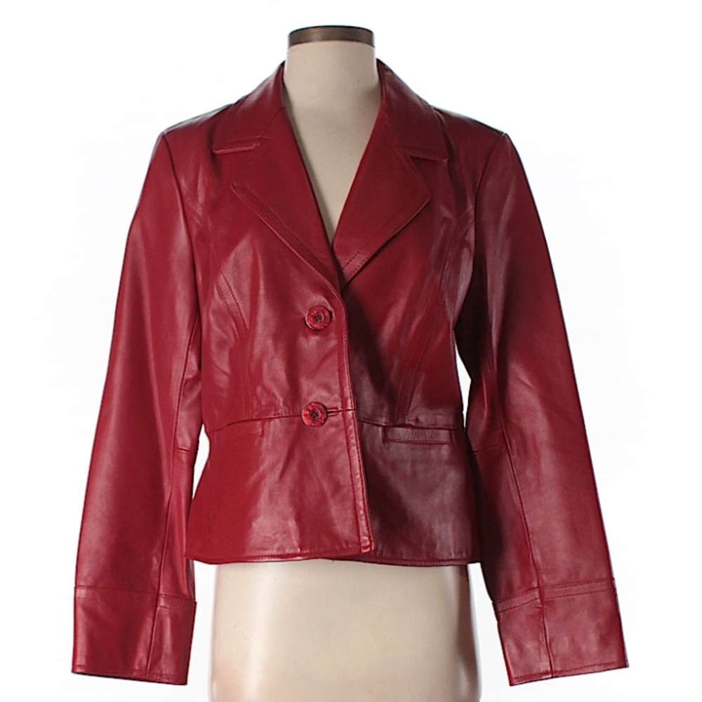 Leather jacket