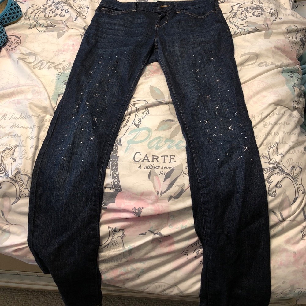 Old Navy jeans with jewels